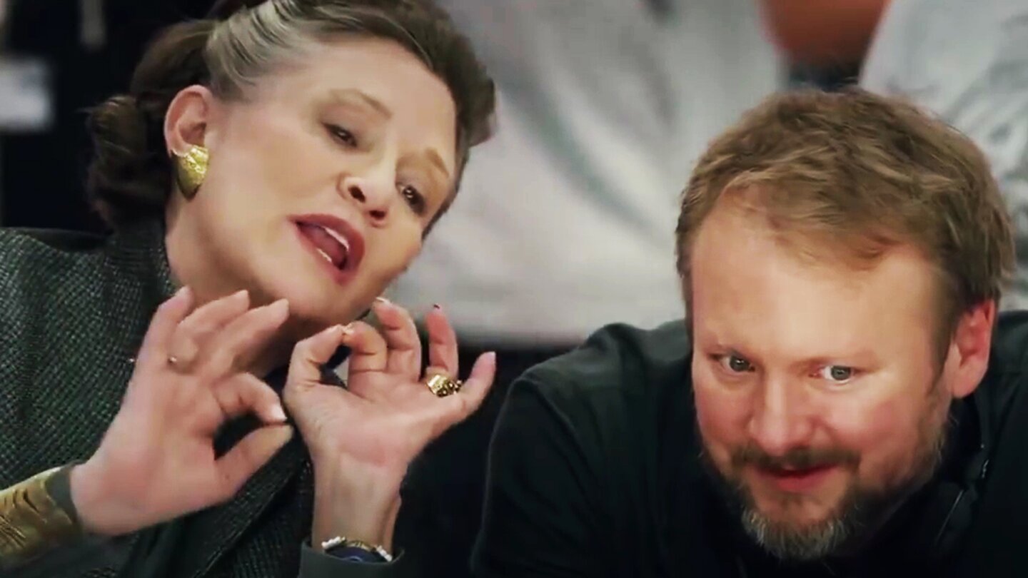 Star Wars: Die letzten Jedi - Neues Behind-the-Scenes-Video mit Mark Hamill und Carrie Fisher