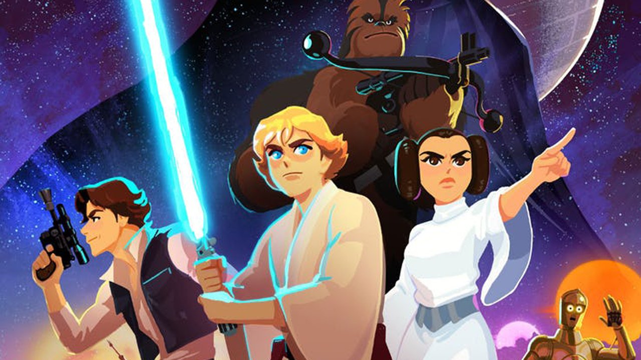 Star Wars Galaxy of Adventures - Trailer zur neuen Mini-Serie mit Luke, Prinzessin Leia, Han Solo + Darth Vader