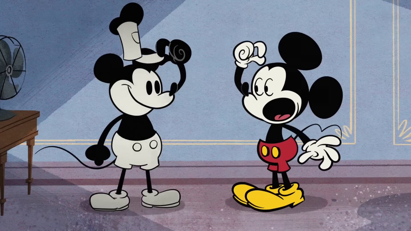 Steamboat Silly: In dem neuen Disney Plus-Kurzfilm wird die Welt von Micky Mäusen überrannt