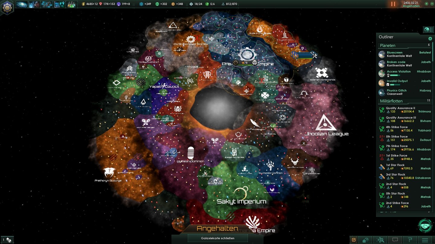 Paradox release Stellaris hotfix 1.0.1, fixes errors