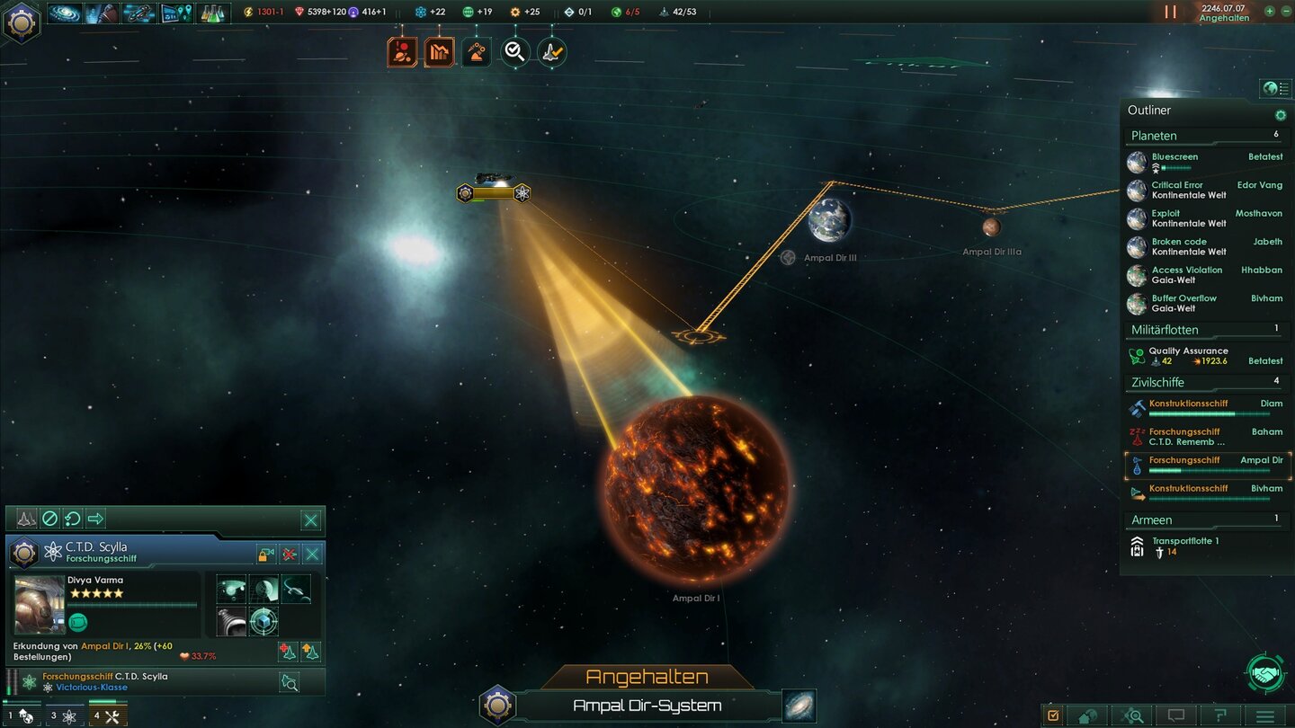 Paradox release Stellaris hotfix 1.0.1, fixes errors