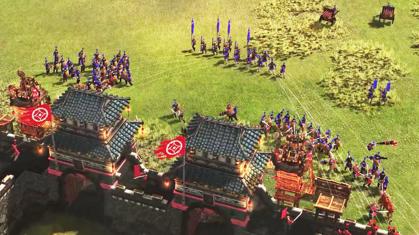 Stronghold Warlords zeigt im Trailer, was Schwarzpulver für Belagerungswaffen bedeutet