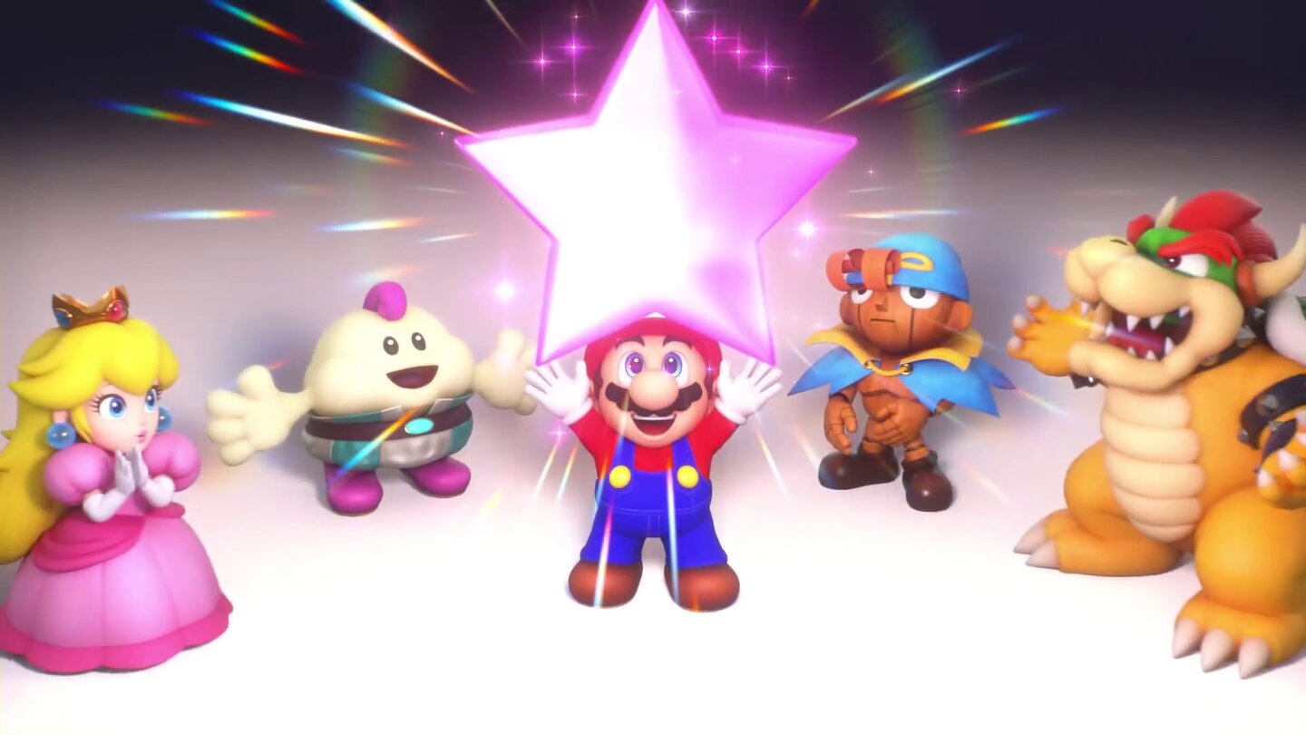 Super Marios Taktik-Rollenspiel verrät im Trailer, wie sich das Abenteuer im Pilzkönigreich abspielt