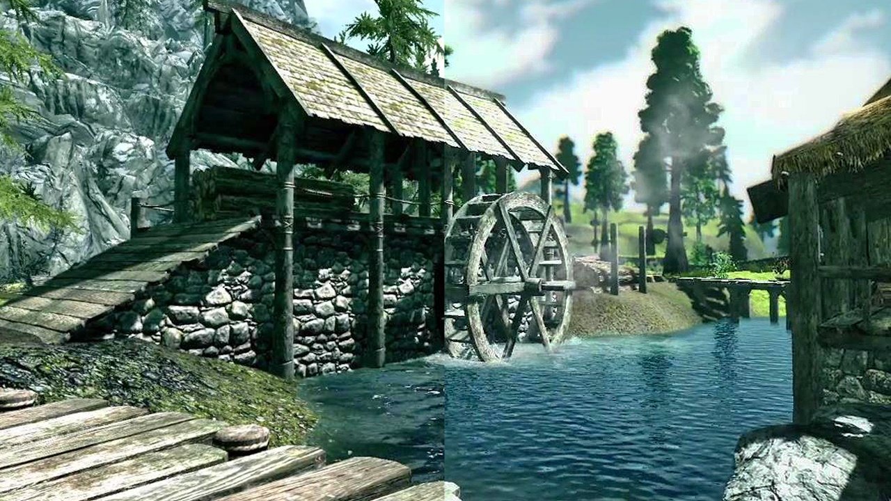The Elder Scrolls 5: Skyrim - Technik-Video: NextGen-Skyrim dank Grafik-Mods