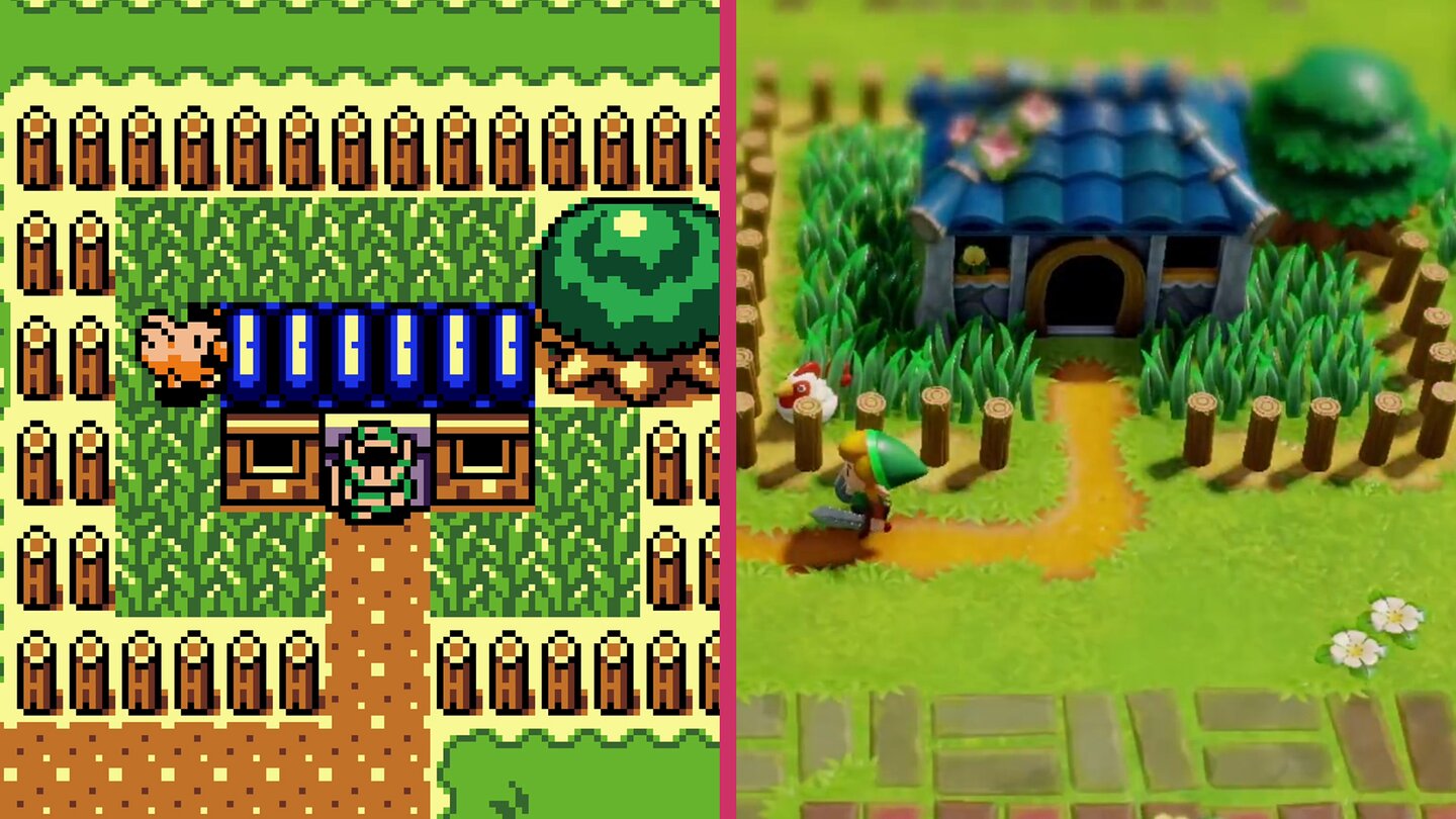 The Legend of Zelda: Links Awakening - Switch Remake Trailer im Vergleich zum Original