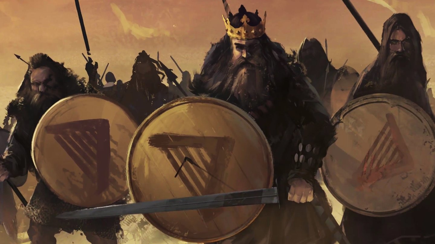 Total War Saga: Thrones of Britannia - Trailer zeigt Könige und Wikinger in der Schlacht um England