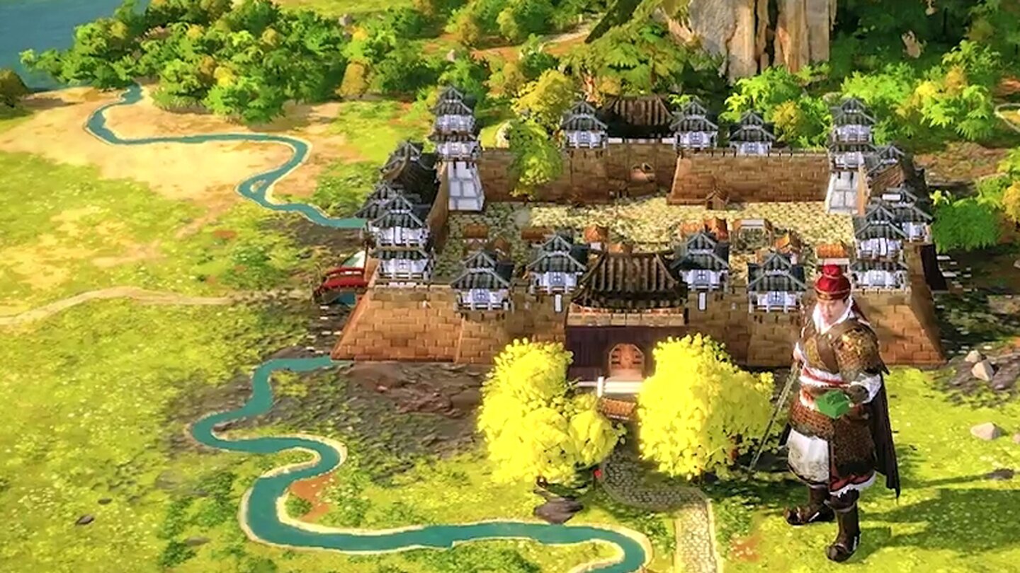 Total War: Three Kingdoms - Erster Blick auf die Kampagnenkarte im Trailer