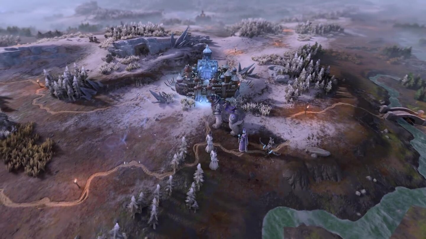 Total War: Warhammer 3 - Trailer enthüllt die riesige Kampagnen-Karte