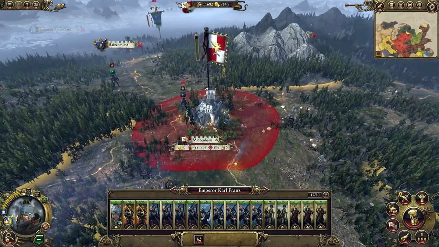 Total War: Warhammer - Sieben Minuten aus der Empire-Kampagne