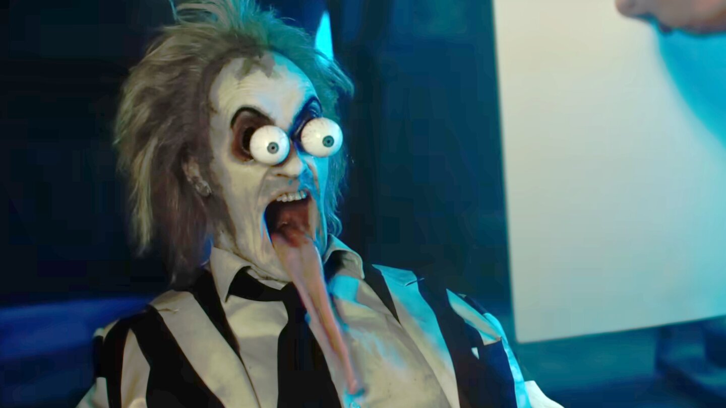 Beetlejuice Beetlejuice: Der neue Trailer zeigt sein Star-Aufgebot und viel handgemachten Horror