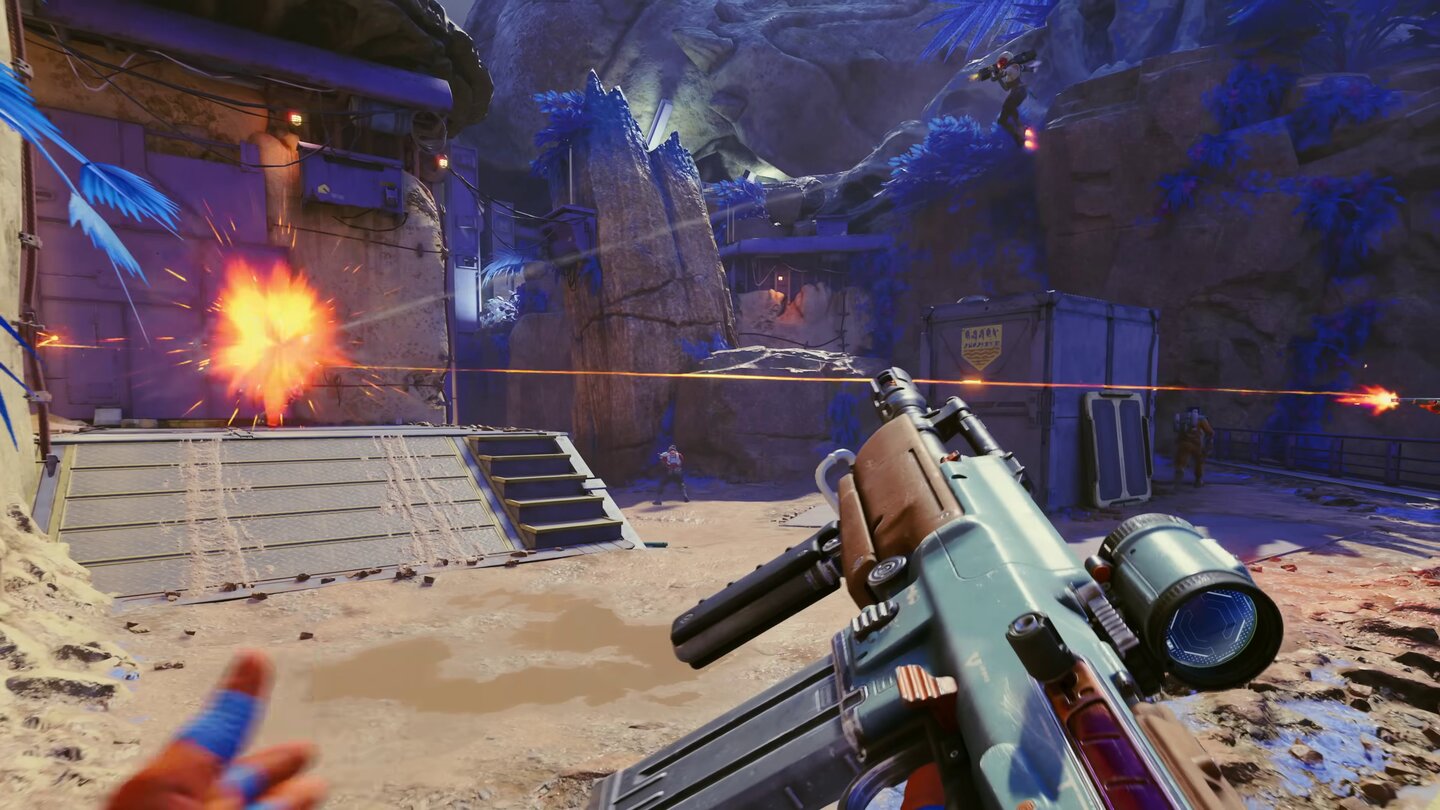 Concord: Gameplay-Szenen aus dem kolossal gescheiterten Multiplayer-Shooter