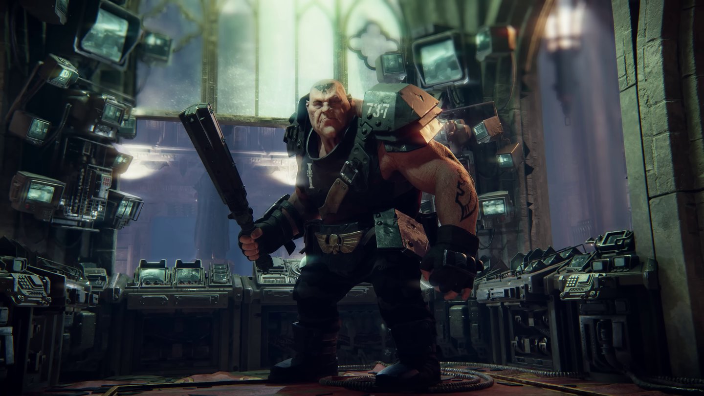 Warhammer 40,000 Darktide teilt im Content Update Trailer dank neuer Waffen ordentlich aus