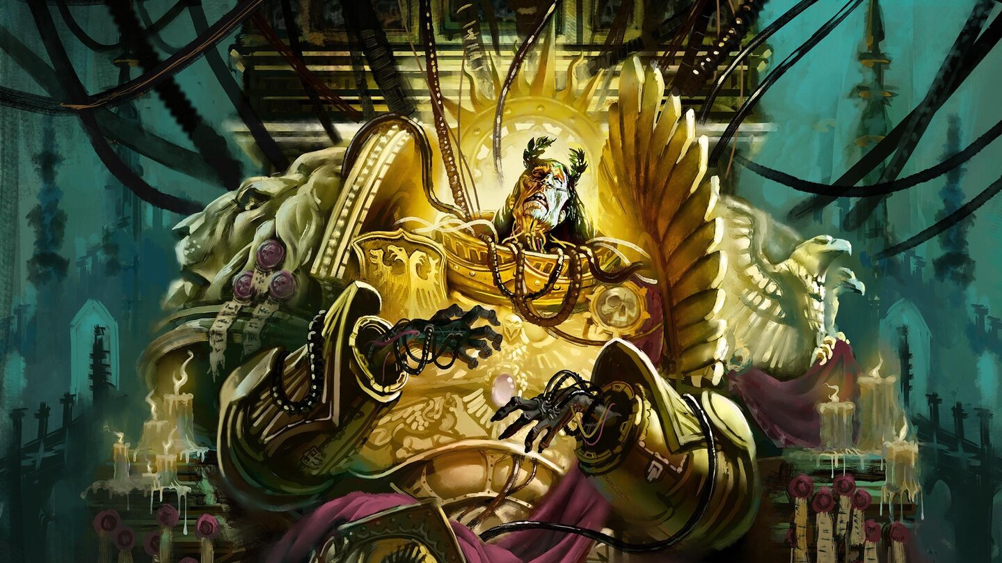 Warhammer 40k: What if the Golden Throne isn't keeping the Emperor ...