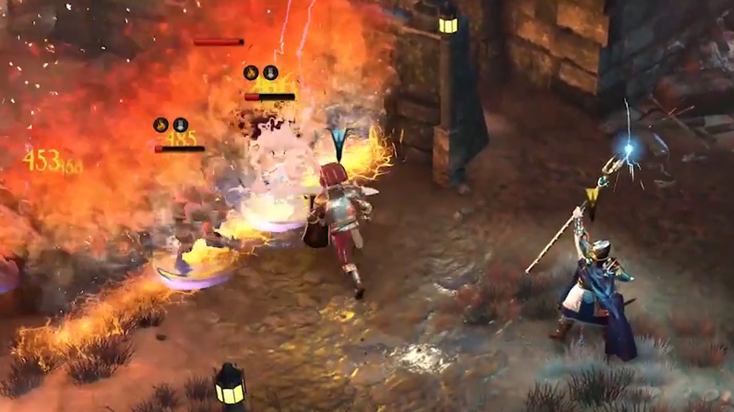 Warhammer: Chaosbane - Koop, Stadt-Level, Magie + Interface im Trailer zum »Warhammer-Diablo«