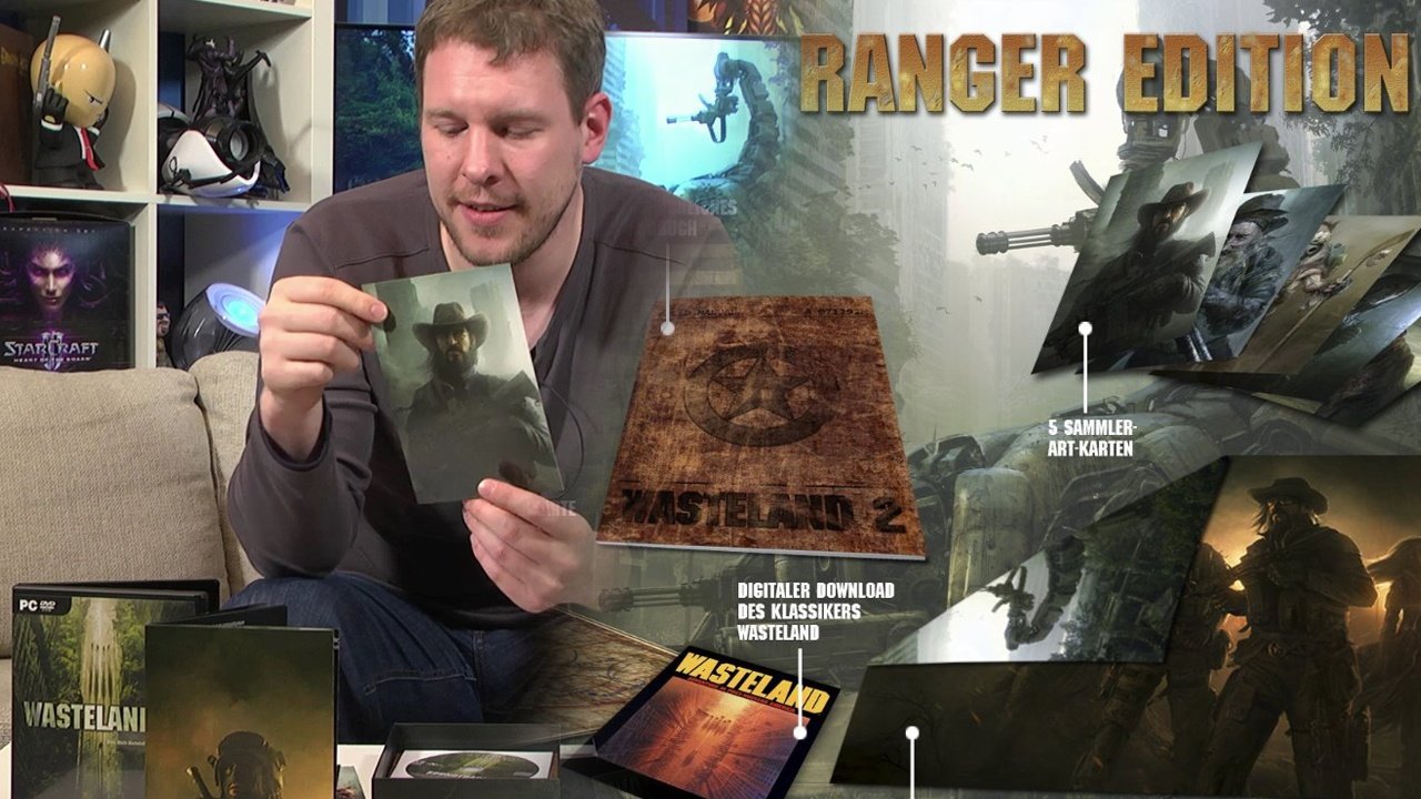 Wasteland 2 - Unboxing-Video zur Ranger Edition