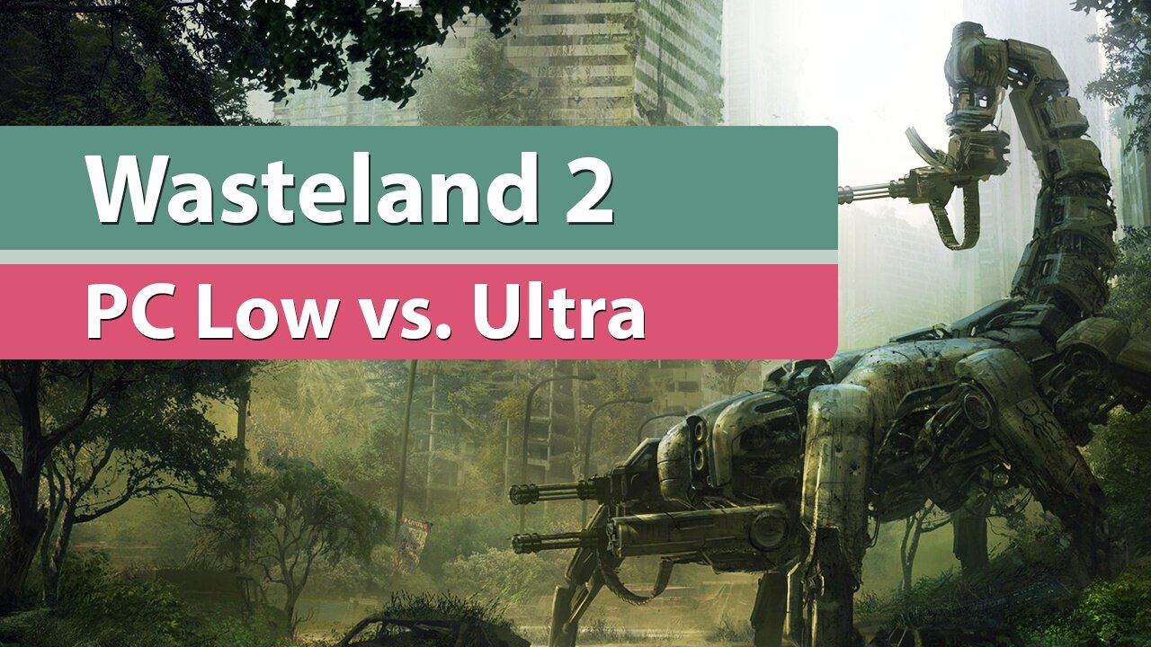 Wasteland 2 - Grafikvergleich: Details auf Low Med High