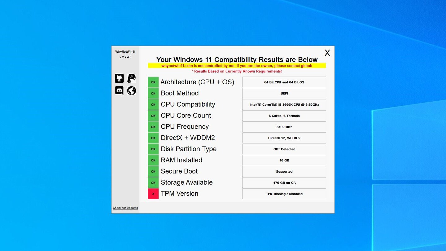 how to check windows in windows 11