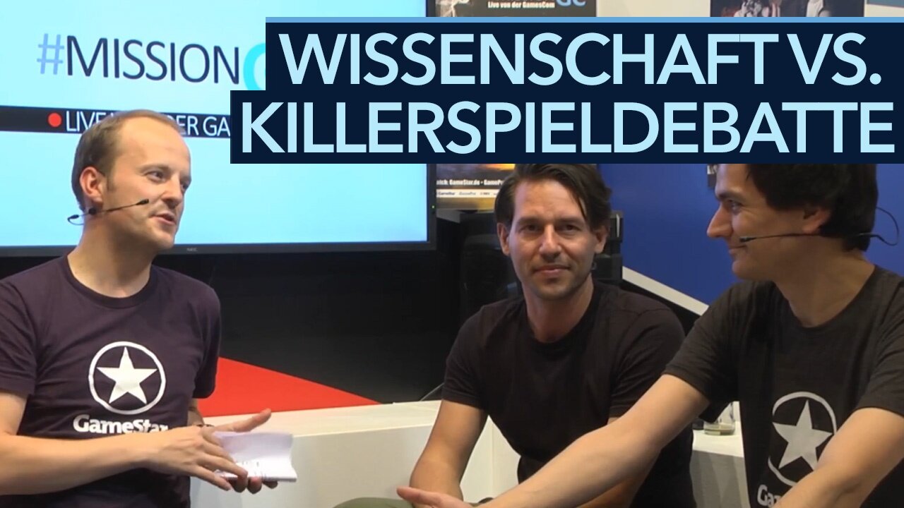 Wissenschaft vs. Killerspieldebatte - Talk: Sind Spiele wirklich gefährlich?