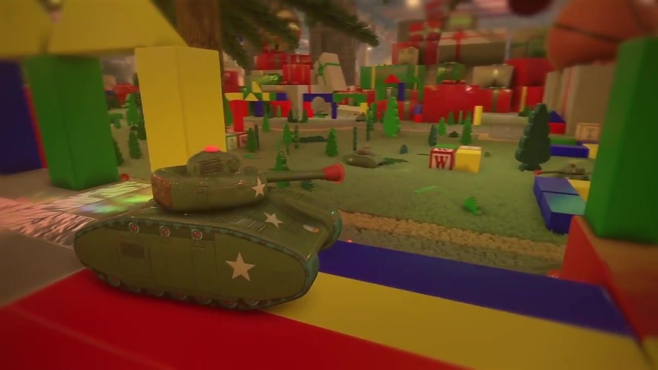 World of Tanks - Trailer mit Spielzeugpanzer zum Feiertagsevent
