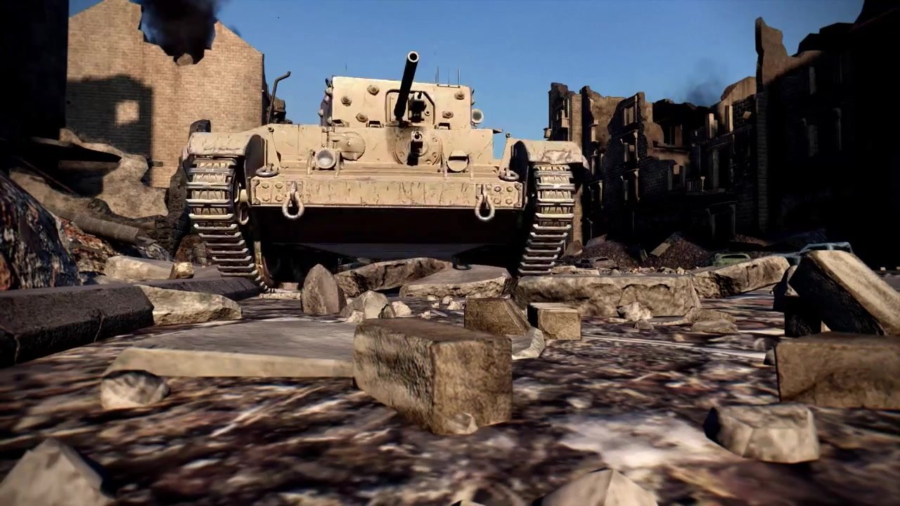 World of Tanks - PS4-Trailer zum britischen Forschungsbaum