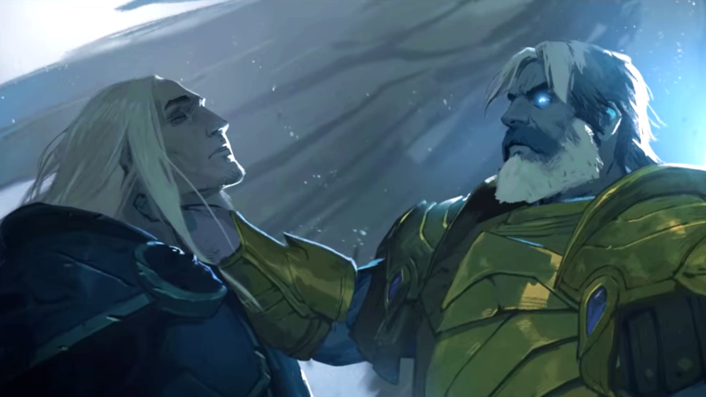 World of Warcraft: Shadowlands - Animierter Kurzfilm Bastion bringt Arthas und Uther zurück