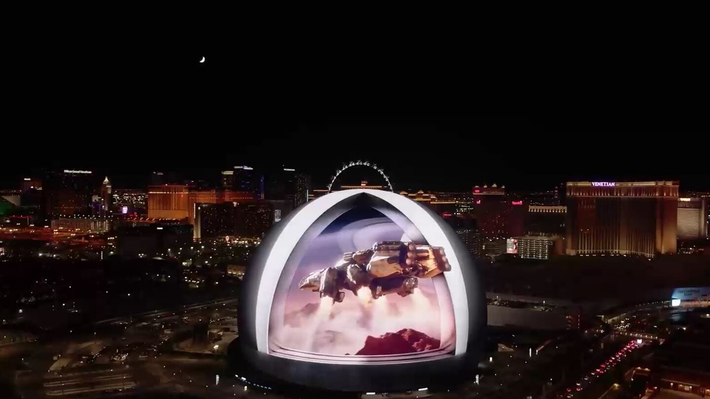 Xbox nutzt den Sphere in Las Vegas und es sieht einfach nur beeindruckend aus