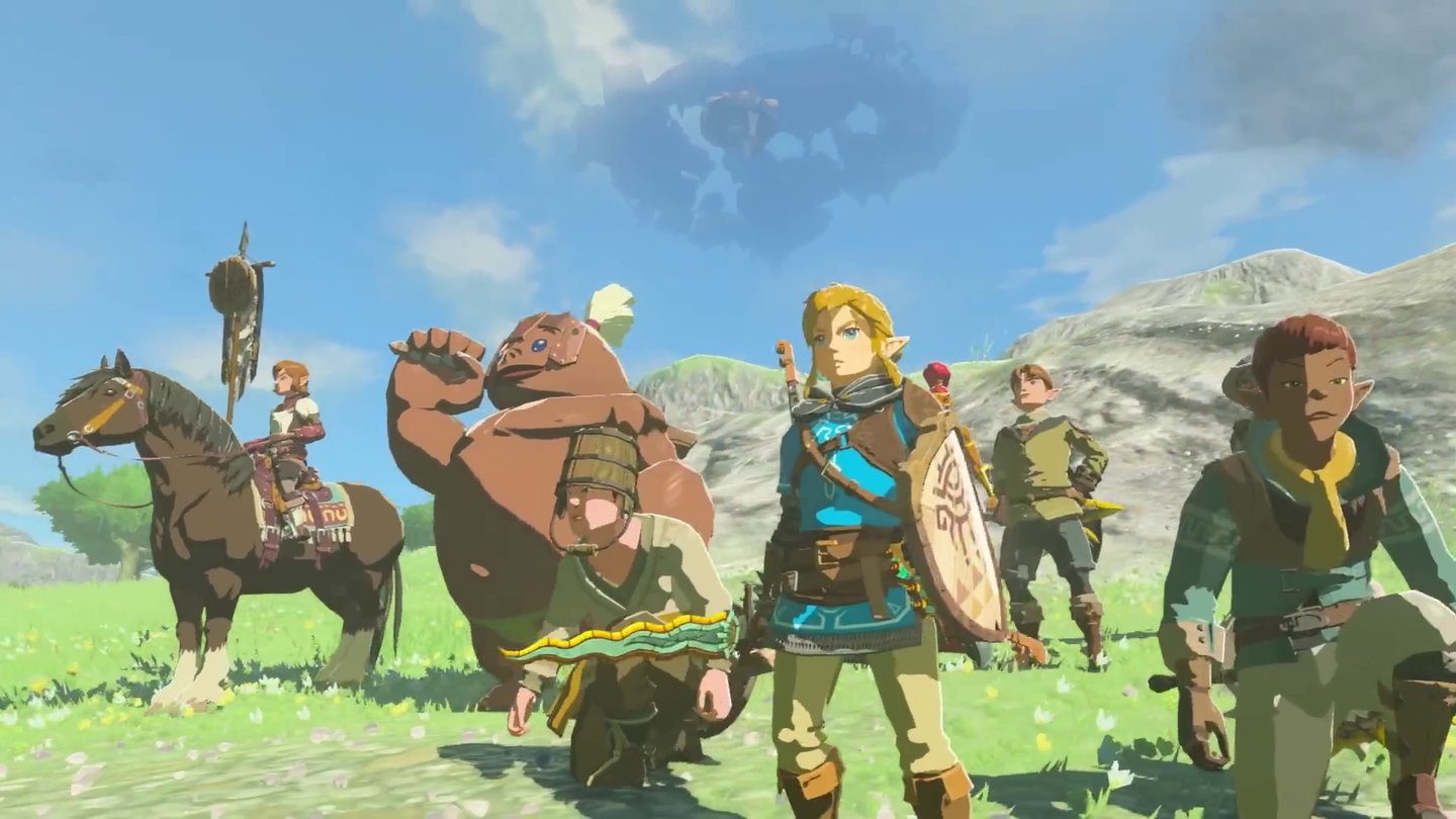 Zelda: Tears of the Kingdom feiert im Trailer die vielen 10-Sterne-Bewertungen