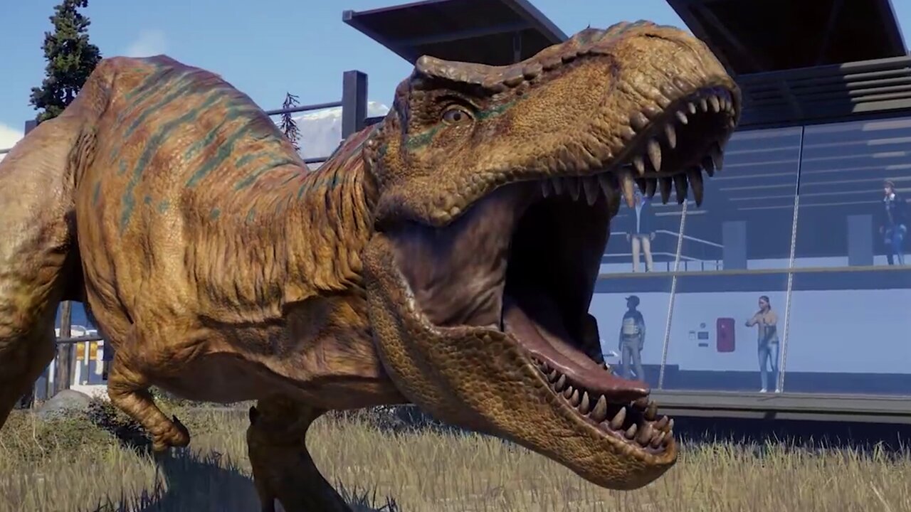 Jurassic World Evolution 2 Erstes Gameplay Begeistert Aufbau Fans