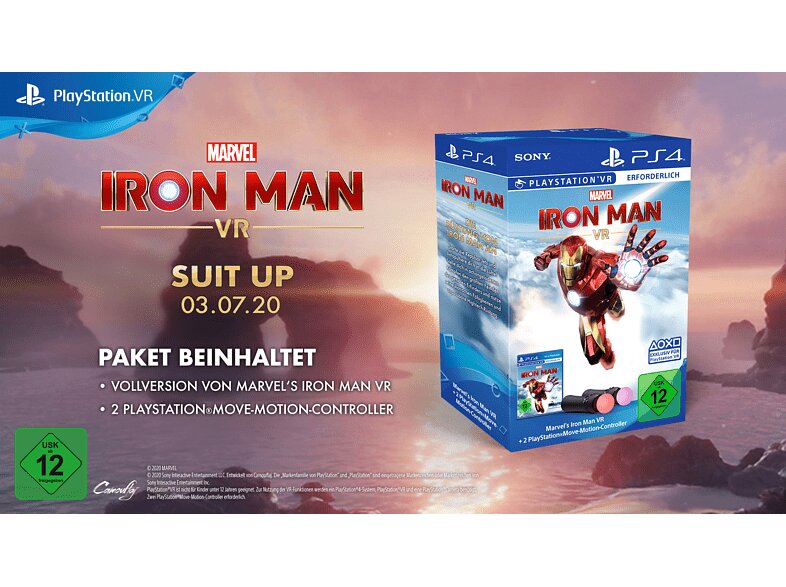 Marvels Iron Man Vr Playstation Move Bundle Fur 99 99 Euro Bei Saturn