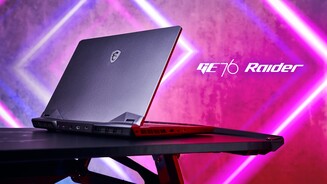 Die Monitor- und Netzwerk-Anschlüsse liegen bei den Raider-Modellen auf der Rückseite und verhindern damit Kabelgewirr im Arbeitsbereich.