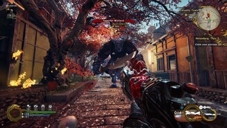 Shadow Warrior 2Immerhin – falls uns dieser nette Herr erwischt, wird es definitiv kurz und schmerzlos.