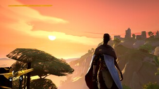 Licht und Schatten sorgen in der Comicwelt von Absolver für atmosphärische Momente.