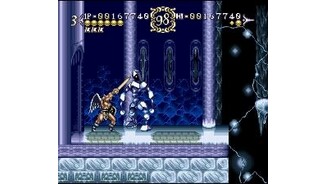 Inside the ice palace