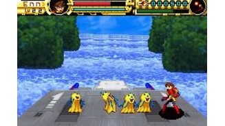 Fight some strange enemies.