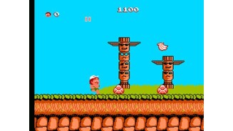 Strange sculptures... maybe left by the ancient Atlantian civilization?? Oops, wrong game! Gotta run!