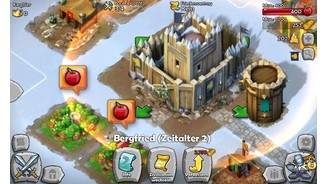 Age of Empires: Castle SiegeDer Bergfried ist das zentrale Gebäude jeder Siedlung. Wird er zerstört, ist das Spiel vorbei.