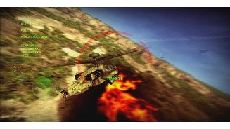 Apache: Air AssaultAuf »Training« und »Realistisch« können wir nach so einem Abschuss direkt wieder ins Spiel einsteigen, wenn auch nicht unendlich oft.
