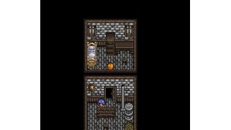 In a little house