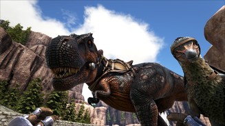 Ark: Survival EvolvedMittlerweile gibt es über 100 Kreaturen in Ark. Darunter natürlich ein T-Rex …