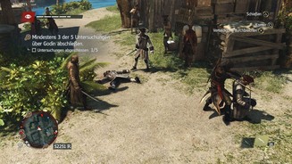 Assassins Creed 4: Black Flag - Schrei nach FreiheitKämpfe laufen mit Angriffen und Konter-Moves nach dem gleichen System wie im Hauptspiel ab. [PS4]