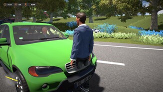 Autobahnpolizei Simulator 2Heutzutage haben selbst Billigautos eine Kühlerfigur.