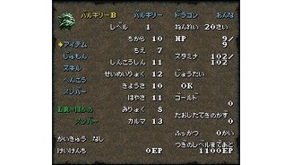 Character info