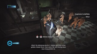 Batman: Arkham City - Armoured EditionHabt ihr genügend Energie im Kampf absorbiert, steht euch der neue B.A.T.-Modus zur Verfügung, in dem Batman doppelt so stark ist.