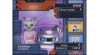 Here at the shop you can purchase Continues, Health and Time Holders, and more powerful Sweepers.