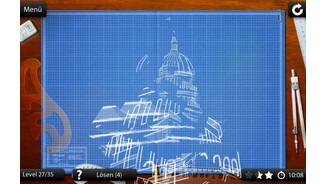 Blueprint 3D HDAm hilfreichsten ist es, sich an markanten Punkten zu orientieren. Hier kann man dank der Kuppel schon erahnen, dass das mal das Kapitol wird.