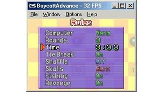 In a slugfest mode, you select the rules...