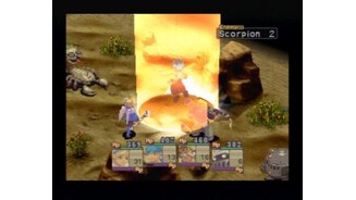 Ryu can shift into a dragon during the battle.