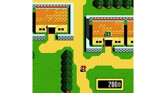 Visiting a town. Only 200 gold left...
