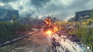 Call of Duty: Black Ops 3Bumm: Explosionen sind sowohl optisch als auch akustisch besonders eindrucksvoll.