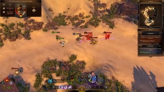 Champions of AnteriaWir prügeln uns in der Wüste mit einigen Skorpionen und deren Besitzer.
